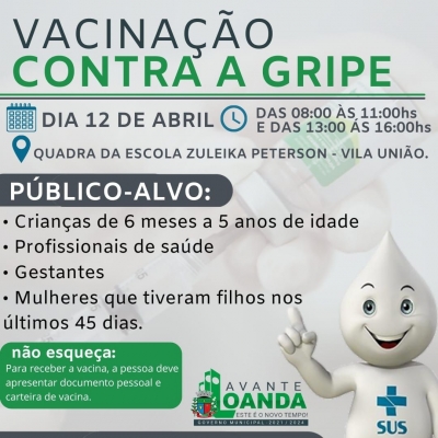 Vacinação contra a Gripe - 2021.