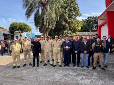 NOVA CAMINHONETE PARA CORPO DE BOMBEIROS