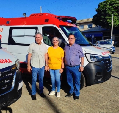 DUAS NOVAS AMBULÂNCIAS PARA O SAMU